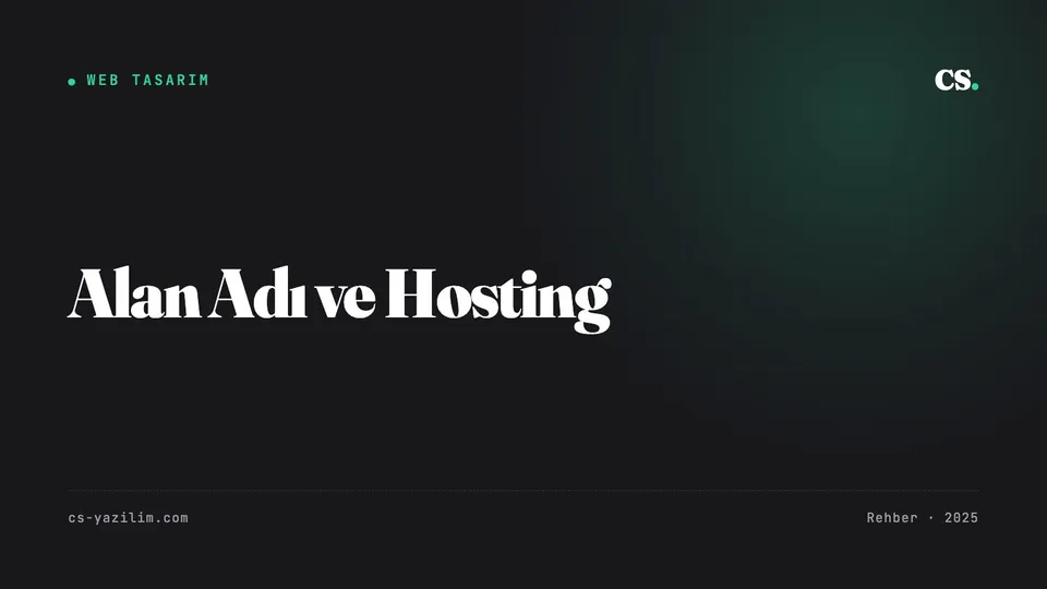 Alan Adı ve Hosting Seçimi: Nelere Dikkat Etmeli?