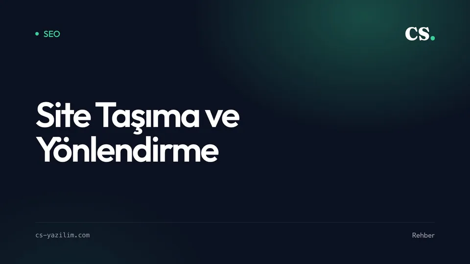 Site Taşırken Sıralama Kaybetmemek
