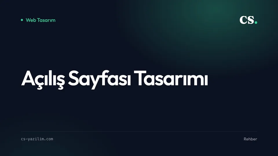 Açılış Sayfası Tasarımı: Reklamı Satışa Çevirmek