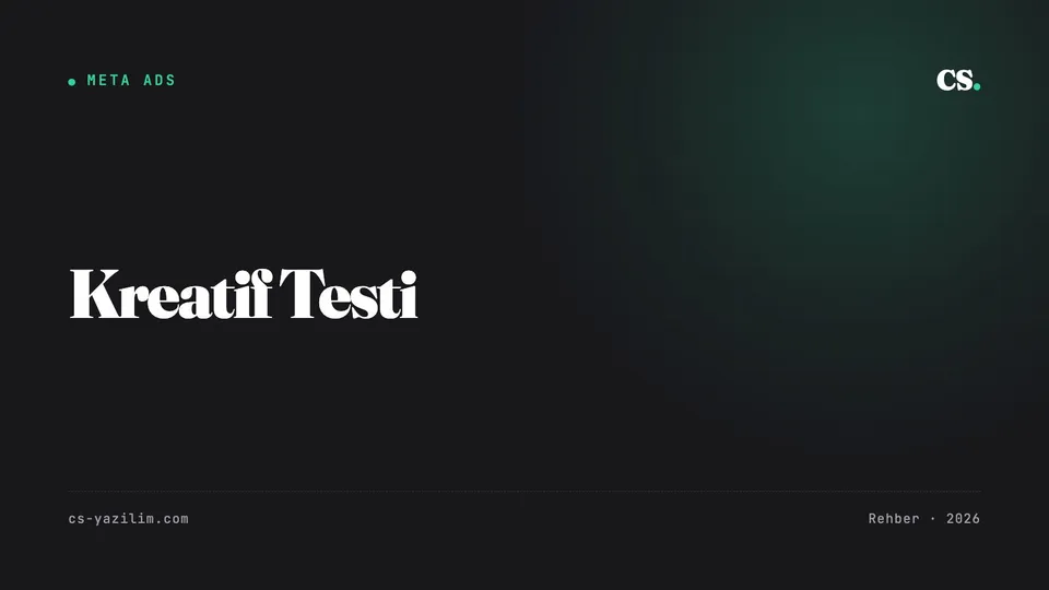 Meta Reklamlarında Kreatif Testi: Ne Çalışıyor?