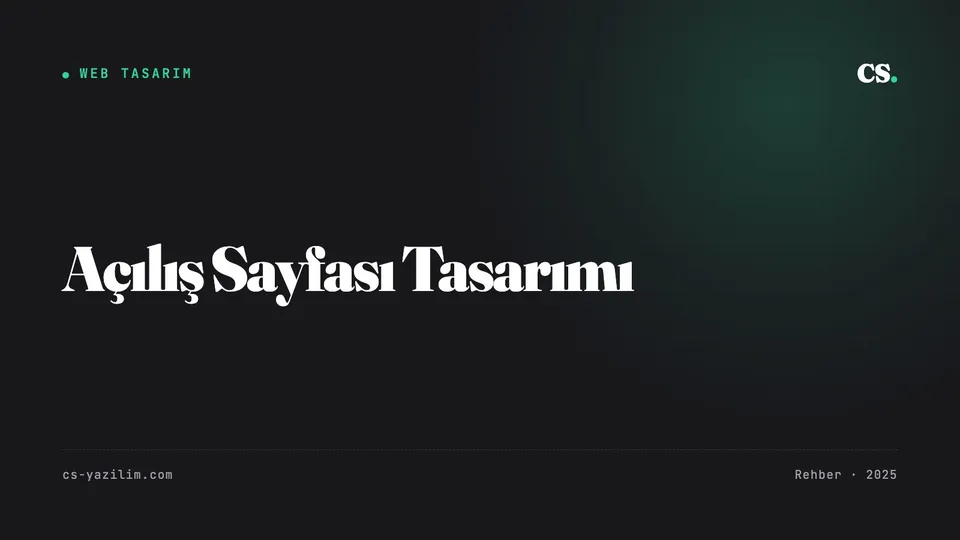 Açılış Sayfası Tasarımı: Reklamı Satışa Çevirmek