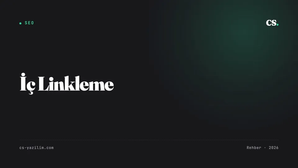 İç Linkleme: Sitenizin Kendi Yol Haritası